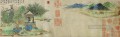 qian xuan wang xizhi viendo gansos chinos antiguos